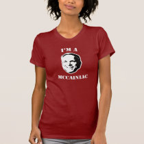 I'm a Mccainiac t-shirts