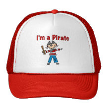 I'm a Pirate Mesh Hat