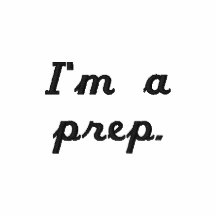 I'm a prep. polo shirt