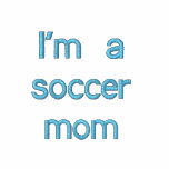 I'm a soccer mum embroidered hoody