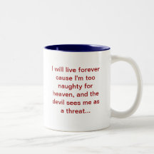 I'm a threat coffee mug