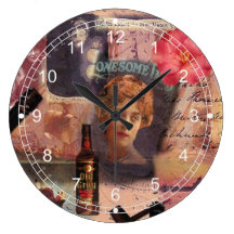 I'm All at Sea Wall Clock