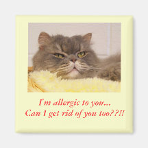 I'm allergic to you.. Magnet