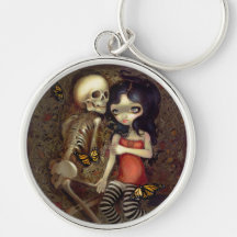 "I'm Almost With You" Keychain