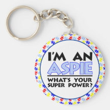 I'm An Aspie Keychains