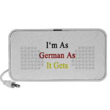 I'm As German As It Gets iPhone Speakers
