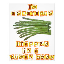 I'm Asparagus invitations