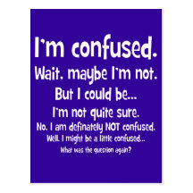 I'm confused... postcards