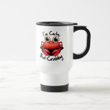 I'm Cute But Crabby Mugs