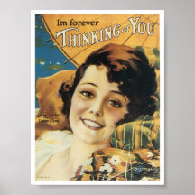 I'm Forever Thinking of You Songbook Cover Poster
