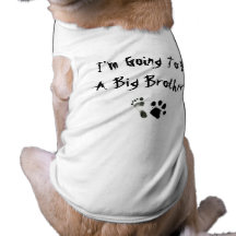 I'm Going To Be A Big Brother ! Dog Clothing