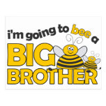 I'm Going to BEE a Big Brother T-shirt Postcards