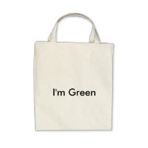 I'm Green reusable bag