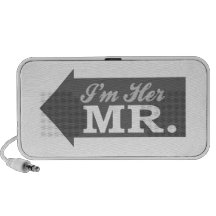 I'm Her Mr. (Gray Arrow) PC Speakers