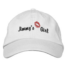 I'm His Girl Embroidered Hat