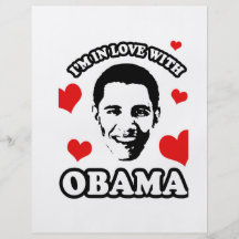 I'm in love with Obama Flyers