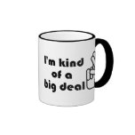 I'm kind of a Big Deal Crossed Fingers Mugs