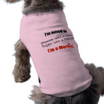 I'm  mixed up - I'm a Morkie! Dog Tee Shirt