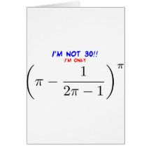 I'm not 30, I'm only 29.995678716 Cards