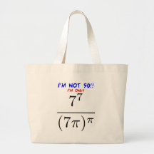 I'm not 50! bag