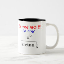 I'm not 50! I'm only almost 50... - Customised Coffee Mugs