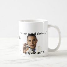 "I'm not a real doctor" Coffee Mugs