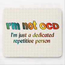 I'm not OCD... Mousemat