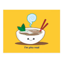 I'm Pho Real Post Card