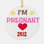 I'm Pregnant Christmas Ornament