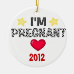 I'm Pregnant Christmas Ornament