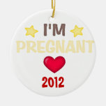 I'm Pregnant Christmas Ornament