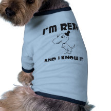 I'm Rexy And I Know It Doggie Tshirt