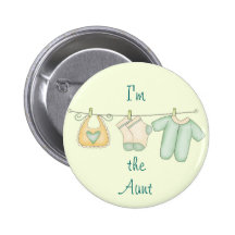 "I'm the Aunt" Pin
