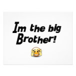 Im the big brother custom invitations