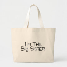 Im The Big Sister Canvas Bag