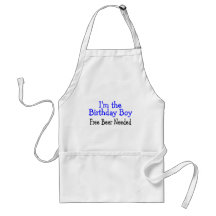 I'm The Birthday Boy Free Beer Needed Apron
