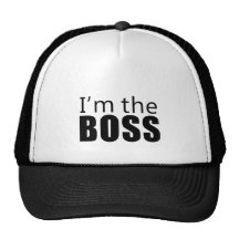 Im the Boss Hats