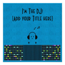 I'm The DJ - Customized Party Invitation