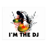 I'm The DJ Rockin The Turntables Postcard