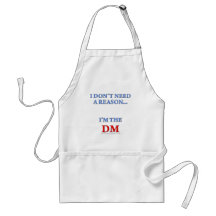 I'm the DM Aprons