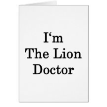I'm The Lion Doctor Cards