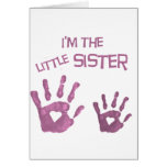 I'm the little sister cards