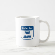 I'm the man t-shirts. mug