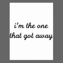 I'm The One That Got Away postcards