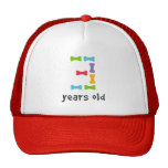 I'm Three Years Old Hats