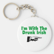 Im With The Drunk Irish Keychain