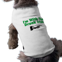 Im With The Drunk Irish Pet Clothes