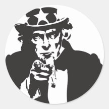I'm Your Uncle Not Your Mother Round Stickers