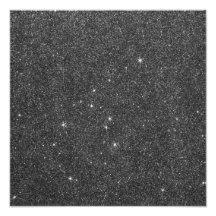 Image of Black and Grey Glitter Photo Art