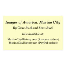 Images of America: Marine City Business Card Templates
